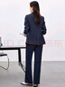 尚都比拉抗皺職業(yè)西裝套裝女春秋正裝小西服外套闊腿褲兩件套 曬單實(shí)拍圖