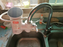 飛羽接駁電熱水龍頭免安裝加熱器龍頭熱水器速熱龍頭即熱式龍頭免拆舊廚房寶熱得快冷熱家用熱水器 【云嶼001】雅致白普通款 曬單實(shí)拍圖