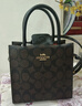 蔻馳女包包奢侈品大牌托特斜挎包手提琴譜包 【保稅倉】CBQ34IMXAQ 曬單實(shí)拍圖