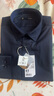 京東京造【超細美利奴羊毛】保暖磨毛長(cháng)袖男襯衫冬裝外套 藏青41 曬單實(shí)拍圖