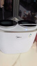 美的（Midea）雙子座 波輪洗衣機全自動(dòng) 迷你內衣洗 分區洗衣機 專(zhuān)業(yè)除菌螨 以舊換新 官方旗艦 雙子座分區洗 波輪 1kg MNBB10VH70E 曬單實(shí)拍圖