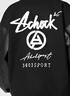 A CHOCK【Achock官方店】美式潮牌復古棒球服外套男新款拼接pu皮夾克衫女 黑色 XL 曬單實(shí)拍圖