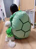 烏龜殼可穿戴睡袋玩偶娃娃毛絨玩具床上睡覺(jué)抱枕公仔女生生日禮物 綠色【 130厘米】適合身高1.3-1.6米 女生睡覺(jué)專(zhuān)用抱枕超大靠枕小眾實(shí)用高端 曬單實(shí)拍圖