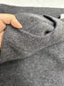 真維斯2025新款冬季雙股加厚100%羊毛衫男士半高領(lǐng)休閑寬松純色針織打底 21026/ 3001中灰 XL 建議130-145斤 曬單實(shí)拍圖