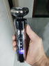 飛利浦（PHILIPS）同款2026新款德國品質(zhì)電動(dòng)剃須刀男士刮胡刀USB充電式三刀頭全身水洗胡須刀5D 升級數顯版+備用刀頭 曬單實(shí)拍圖