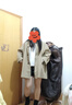UR2025秋季新款女流光風(fēng)拼接領(lǐng)超寬松大衣呢料外套UWH150058 卡其 (偏寬松) M (M-L) 曬單實(shí)拍圖
