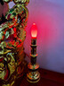黃銅電子蠟燭燈財神爺專(zhuān)用供燈長(cháng)明燈led電蠟燭佛臺燈家用擺件 高14.5cm 送燈泡*4 防漏電膠圈*4 電源線(xiàn)*1 曬單實(shí)拍圖