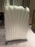 新秀麗（Samsonite）經(jīng)典貝殼拉桿箱男女超輕盈旅行行李箱升級版 白色 CS2 30英寸 曬單實(shí)拍圖