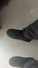 UGG秋冬季新款男士舒適保暖純色平底系帶圓頭短筒時(shí)尚休閑靴2026新款 BLK | 黑色 45 鞋內長(cháng)：30CM 曬單實(shí)拍圖