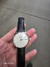 上海（SHANGHAI）男士手表 國民系列 自動(dòng)機械表 簡(jiǎn)約透底日歷商務(wù)國產(chǎn)腕表禮物792 典雅素白鋼帶 【烤漆藍針】 曬單實(shí)拍圖