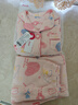 笛莎（DEESHA）280G三層夾棉保暖循環(huán)鎖溫女童開(kāi)衫加厚家居服套裝粉紅滿(mǎn)花170 曬單實(shí)拍圖