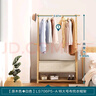 林氏家居衣帽架臥室落地房間掛衣服的架子次凈衣收納置物架LS706P5 曬單實(shí)拍圖