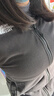 The North Face北面三合一沖鋒衣女春秋新款戶(hù)外防風(fēng)防水抓絨內膽夾克外套8CK3 JK3/宇宙黑 S /155/80A 曬單實(shí)拍圖