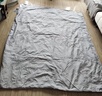 南極人（Nanjiren）全棉羽絨被套被罩單件羽絨被專(zhuān)用被殼自充絨內膽套自充防鉆絨床品 全棉提花雙層防鉆絨【灰色】96%人的選擇 200x230cm【高密防鉆絨 自充羽絨被殼單件】 曬單實(shí)拍圖