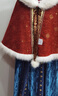 七月夕原創(chuàng  )漢服 寶鈿青黛 國風(fēng)保暖紅色斗篷唐制齊胸連衣裙套裝冬 寶鈿青黛 齊胸連衣裙 現貨 M 曬單實(shí)拍圖