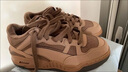 李寧月白2MID丨休閑鞋男子秋冬季柔軟保暖小白鞋中幫板鞋經(jīng)典運動(dòng)鞋 【加絨】花鼠棕/布朗棕-9 41 曬單實(shí)拍圖