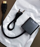 雨碩hdmi轉vga轉換器筆記本電腦電視投影儀hdmi轉vga視頻線(xiàn)連接線(xiàn) HDMI/VGA-X21黑*帶音頻 曬單實(shí)拍圖