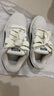 彪馬（PUMA）面包鞋|復古透氣滑板鞋男女冬運動(dòng)休閑鞋PARK 400707 暖白-黑色-08 38 曬單實(shí)拍圖