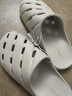 遠港包頭涼拖鞋夏季家居防滑透氣洞洞鞋 汝窯灰  35-36 【標準碼】  曬單實(shí)拍圖