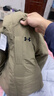 安德瑪（Under Armour）UA秋冬EF男子機能感運動(dòng)休閑短款鴨絨羽絨服6011316 石英灰251 L 曬單實(shí)拍圖
