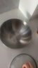 國風(fēng)揉面盆304不銹鋼家用和面盆食品級打蛋烘焙發(fā)面盆特厚加深 【抗菌304不銹鋼】揉面盆28cm 曬單實(shí)拍圖