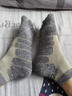 莫代爾純棉五指襪子男中筒全棉防臭7A抗菌毛巾底加厚長(cháng)襪運動(dòng)透氣分趾襪 淺灰+深灰+黑色 3雙 均碼 38-45碼(純棉防臭 加厚毛巾底 曬單實(shí)拍圖