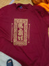 回力t恤短袖男女款重磅純棉情侶裝男士2026屬馬本命年國潮半袖打底衫 酒紅(ha大馬上有財) L /175(建議120斤-140斤左右) 曬單實(shí)拍圖