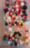 悅卜彩色彈力小毛球diy兒童幼兒園創(chuàng  )意手工毛絨球大小混合飾品材料 彩色毛球大小混裝170顆 曬單實(shí)拍圖
