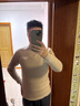 班尼路（Baleno）加絨加厚男士毛衣冬季重磅保暖半高領(lǐng)上衣青少年情侶款大碼針織衫 曬單實(shí)拍圖