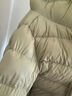 笛莎（DEESHA）童裝女童輕薄羽絨服2025秋冬新款女寶寶短款三防輕盈保暖外套 卡其綠 150 【充絨量：63.2g】 曬單實(shí)拍圖