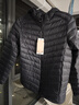牧高笛冷山野徑Pro 連帽羽絨服 戶(hù)外露營(yíng)羽絨服輕薄保暖防風(fēng)情侶鴨絨外套 男/鋼琴黑 XL 曬單實(shí)拍圖
