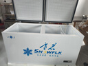 雪花冰柜商用大容量全冷凍家用臥式冷藏冷凍兩用單溫雙溫冷柜雪糕展示柜速凍柜 568單溫ultra數顯版|一級能效|減霜95% 曬單實(shí)拍圖