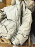 朗姿霍爾多巴吉白鵝絨復古高級感派克服外套冬新款保暖羽絨服 瑪瑙灰色2 L 曬單實(shí)拍圖