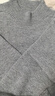 兔皇（TUHUANG）【無(wú)縫純羊毛】純色打底針織毛衣25秋冬半高領(lǐng)女羊毛衫TW897303 曬單實(shí)拍圖