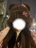 目丸可愛(ài)小熊耳朵貓咪蝴蝶結毛絨帽女秋冬季保暖護耳雷鋒帽顯臉小帽子 咖色卡通蝴蝶結小熊帽子 曬單實(shí)拍圖