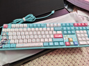 AKKO 初音未來(lái)二次元IP聯(lián)名電競游戲ai客制化三模機械鍵盤(pán)全鍵熱插拔鍵盤(pán)鋼琴軸-綠色款  曬單實(shí)拍圖