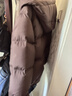 絲柏舍連帽羽絨服2025冬季新款女休閑抽繩長(cháng)袖短款簡(jiǎn)約外套 曬單實(shí)拍圖