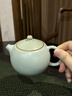 周澤堂 天青汝窯茶壺 景德鎮高檔陶瓷茶具茶水分離功夫泡茶壺喬遷禮物 閉月西施壺 200ml 曬單實(shí)拍圖