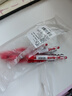 百樂(lè )（PILOT）P700紅色中性筆簽字筆水性筆直液式0.7走珠筆刷題筆文具套裝辦公用品高顏值紅筆批改作業(yè) 5支裝 曬單實(shí)拍圖