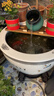 FISH MUSI陶罐罐流水擺件養魚(yú)過(guò)濾加氧水泵流水器循環(huán)陶瓷圓形魚(yú)缸過(guò)濾器 55cm木排流水過(guò)濾器（帶水泵濾材） 曬單實(shí)拍圖