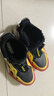 特步兒童鞋2025冬季男大童籃球鞋皮面高幫韌彈運動(dòng)鞋675415124007 活力黃/黑 35 碼 曬單實(shí)拍圖