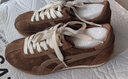 星期六德訓鞋女2025新款秋冬軟底復古阿甘鞋時(shí)尚百搭低幫平底單鞋女鞋 駝色 37 曬單實(shí)拍圖