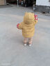 G.duck小黃鴨冬季加絨加厚寶寶羽絨棉服童裝衣嬰幼兒發(fā)光卡通連帽外套 升級版加絨亮燈 黃色 100 碼【建議身高80-90cm】 曬單實(shí)拍圖