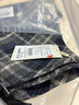 尚都比拉英倫風(fēng)氣質(zhì)半身裙女冬季含棉厚款保暖A字裙小個(gè)子中腰格紋短裙 曬單實(shí)拍圖