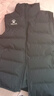 卡爾美（KELME）運動(dòng)棉馬甲男士坎肩秋冬保暖通勤運動(dòng)防寒背心無(wú)袖棉襖 黑色 XL  曬單實(shí)拍圖