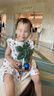 貝瑞加（Babyprints）女童連衣裙夏季純棉背心裙可愛(ài)公主裙女寶寶周歲生日禮服 櫻桃100 曬單實(shí)拍圖