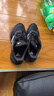 阿迪達斯（adidas）男鞋跑步鞋舒適學(xué)生網(wǎng)面透氣舒適黑色運動(dòng)鞋 黑 39 曬單實(shí)拍圖