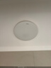 美的（Midea）LED吸頂燈客廳餐廳臥室兒童燈高顯指智控圓燈燈具輝月白60w包安裝 曬單實(shí)拍圖