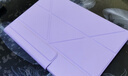 太空石適用華為matepad11.5s保護套平板保護殼柔光版2024/25款筆槽靈動(dòng)款透明磁吸11.5英皮套超輕薄防摔 【羽砂紫】Y型磁吸-橫豎支撐-送鋼化膜 MatePad11.5S【24/25】靈 曬單實(shí)拍圖