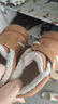 泰蘭尼斯童鞋冬季棉鞋學(xué)步鞋男童鞋子兒童加絨保暖靴子女童雪地靴棕色23 曬單實(shí)拍圖